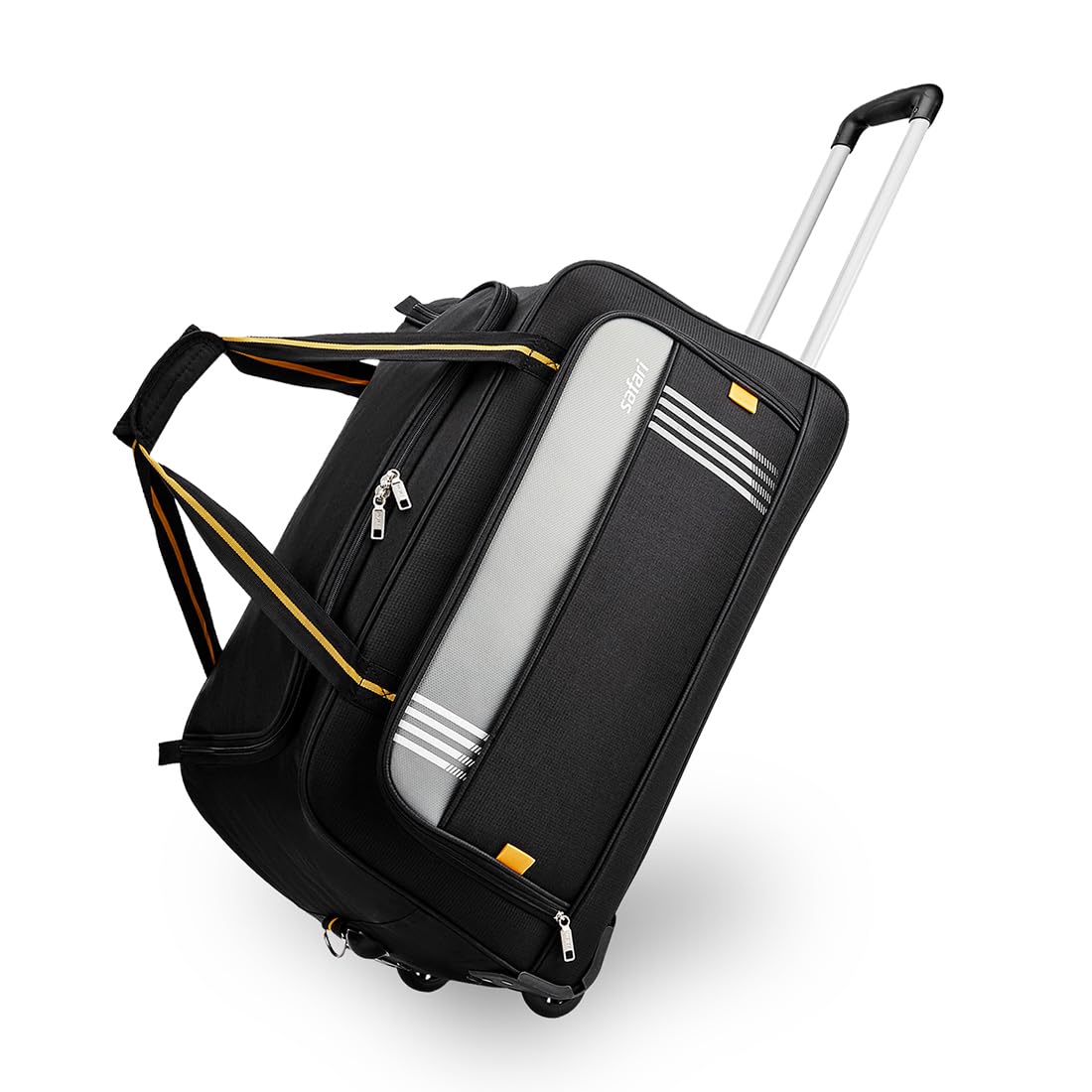 safari Imperia Trolley 3 Years Warranty Duffle Bag (66 Cm, Black)-picture-15