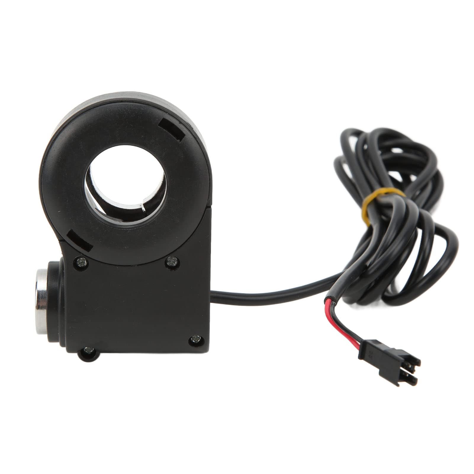 Maniglia acceleratore a pollice per bici elettrica 12/24/36/48V, kit blocco pollice per scooter elettrici Accessorio per scooter con interruttore per manubrio da 2,3 cm/0,9