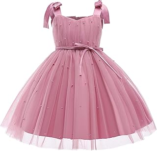 Meninas princesa manga longa tule vestido de princesa bebê menina vestido de casamento floral para meninas，LIANLI (R标备案，跟卖后果自负)(748 Rosa,6-12 meses)