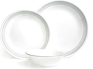 Dinnerware Set (12pc Set, Mystic Gray)