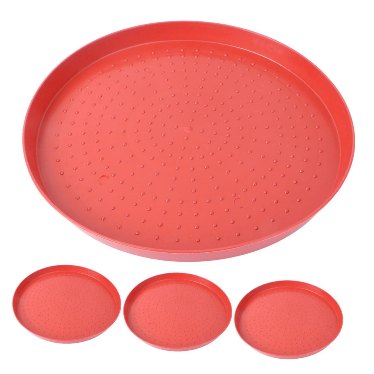 Assiettes plastique pour nourriture de volailles pour stopper le gaspillage des poussins