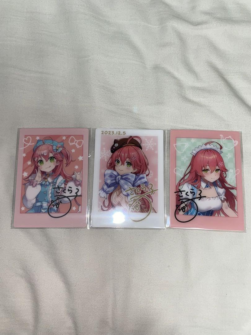 Amazon.co.jp: ホロローソン さくらみこチェキ風カード : おもちゃ