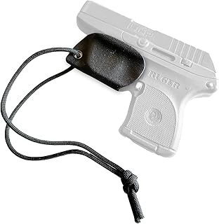 Trigger Guard Cover Holster for Ruger LCP .380 (Not LCP2, Not LCP Max) Mini Holster, Pistol Safety Cover, Kydex, Paracord, Easy to Use, Concealed Carry Accessory for Second Amendment Supporters