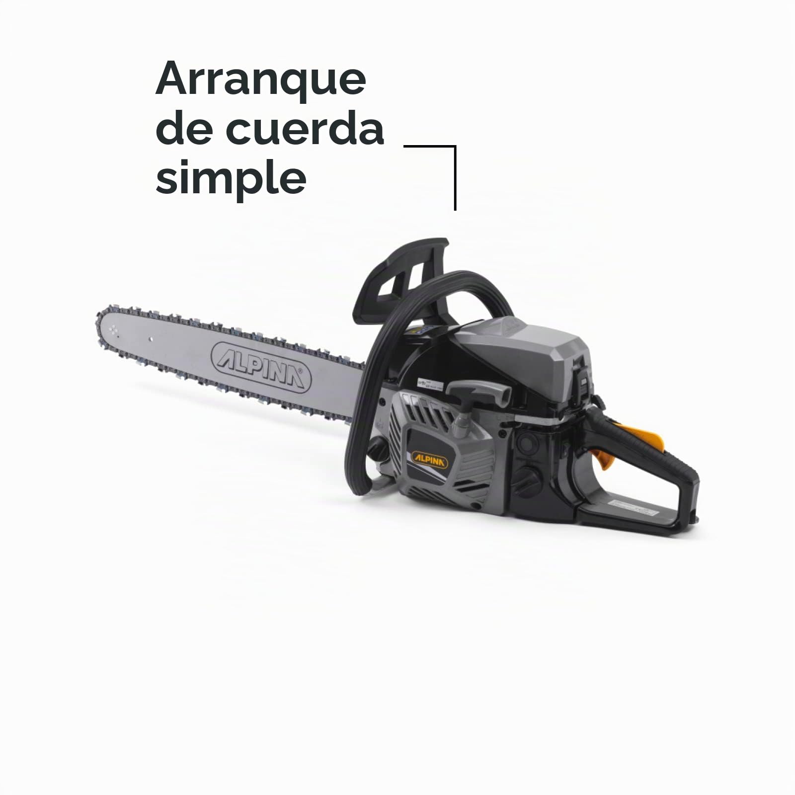Alpina ACS 50 – Motosierra de gasolina con espada de 50 cm