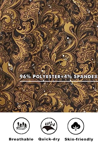 GINGTTO Men's Beach Shorts Bathing Suits with Mesh Lining3