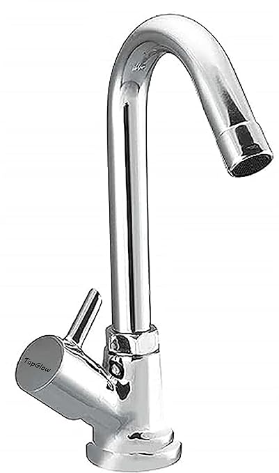 Tapglow Brass Chrome Finished Turbo SWAN Neck TAP_Set of- 1