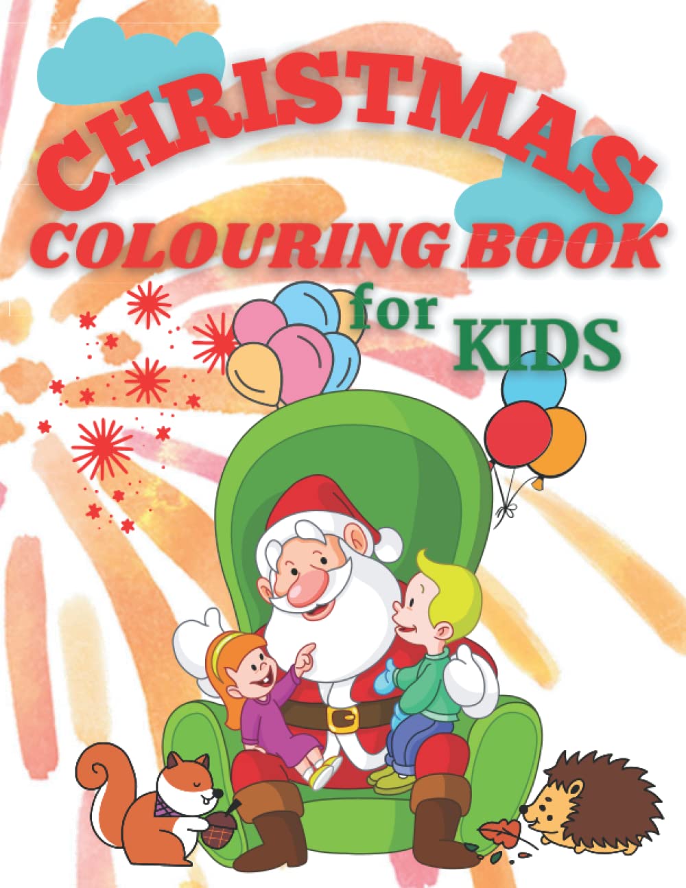 CHRISTMAS COLOURING BOOK FOR KIDS: 35 unique drawings for your kids