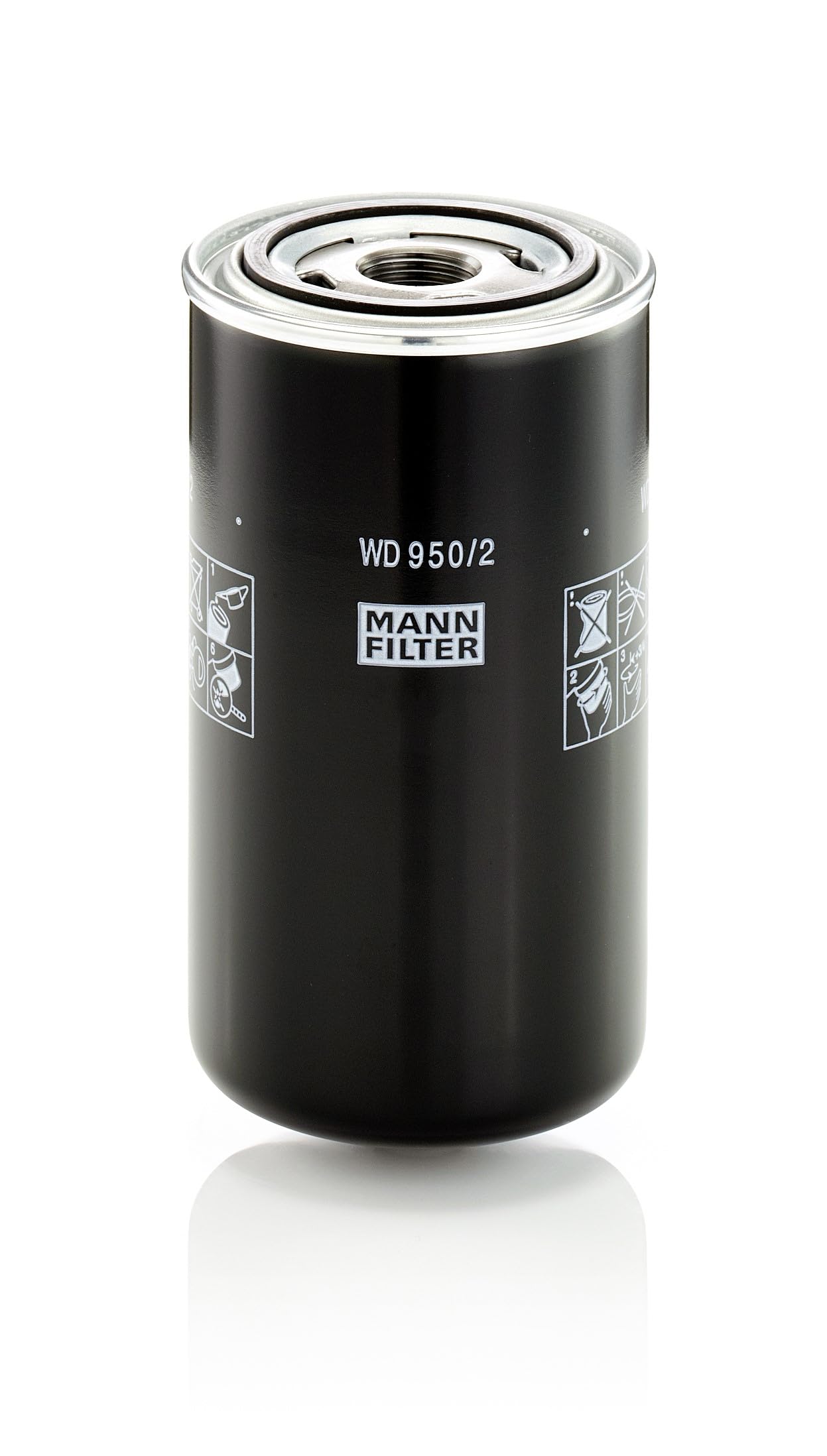MANN-FILTER WD 950/2 Oil Filter Hydraulics filter - for Off-Highway Applications