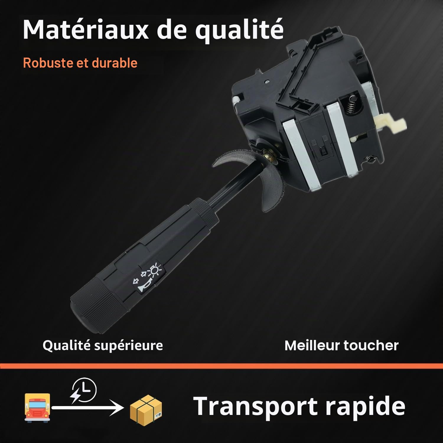 Commodo Commande Volant Clignotants Commutateur Colonne Direction pour Renault R9 R11 Express Rapid Kasten Super 5 7700760825 7700711171 7700760826 7700779566 251104