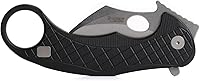 Vista 1 de LionSTEEL LEONE - Cuchillo plegable Karambit con hoja de acero CPM-Magnacut, mango integral de aluminio sólido, diseño Emerson Wave Design