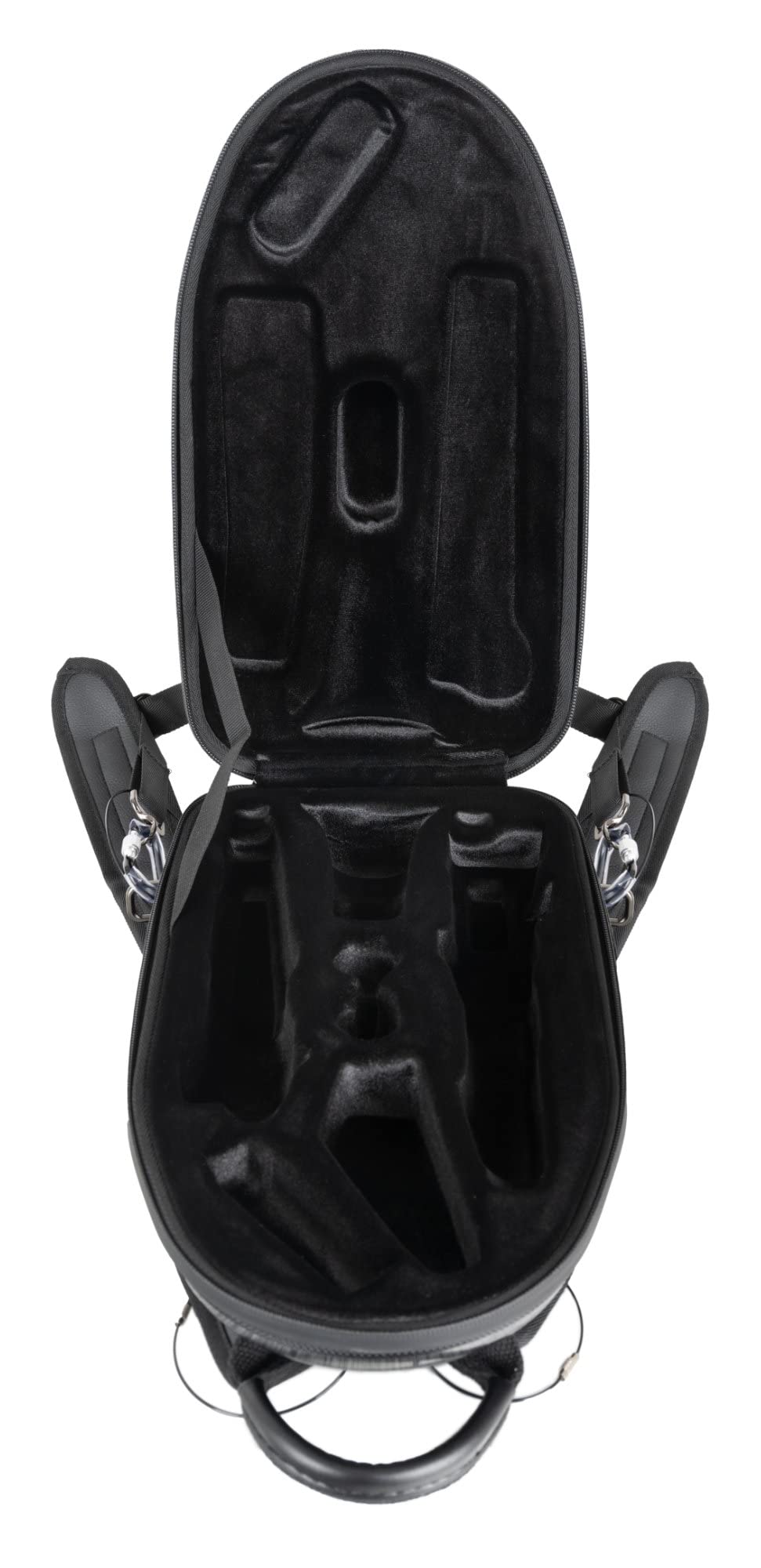 Estuche Deluxe Lechgold para Clarinete (Boehm), Caja de plástico resistente | Estuche para instrumento Lechgold "Deluxe" para clarinete (Boehm), Apto para clarinetes Bb con sistema Boehm, Peso: 1 kg