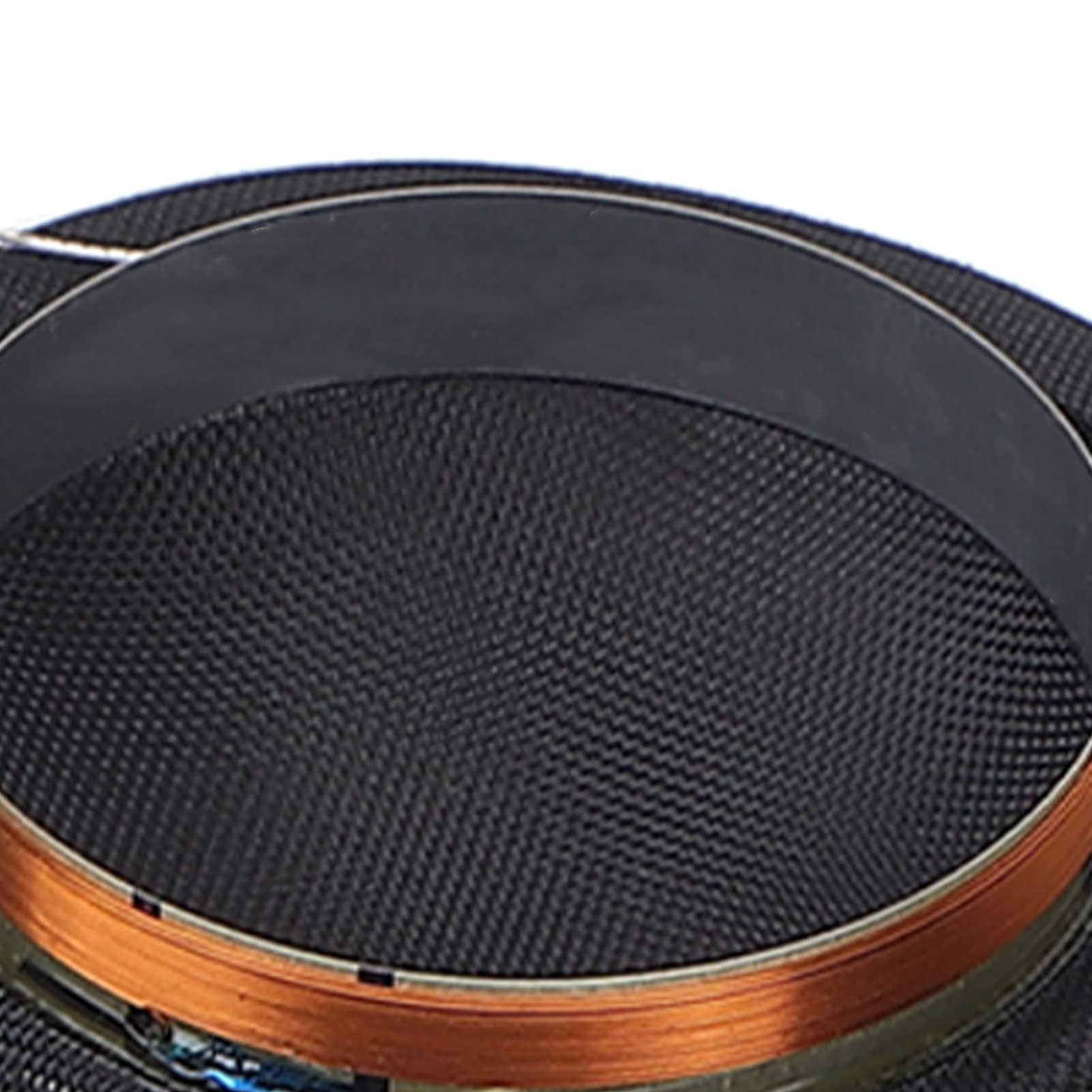 Annadue 2Pcs 25mm Tweeter Bobina Vocale, Pellicola di Seta per Dome Film, Sostituzione Fai da Te per Parti di Riparazione di Altoparlanti