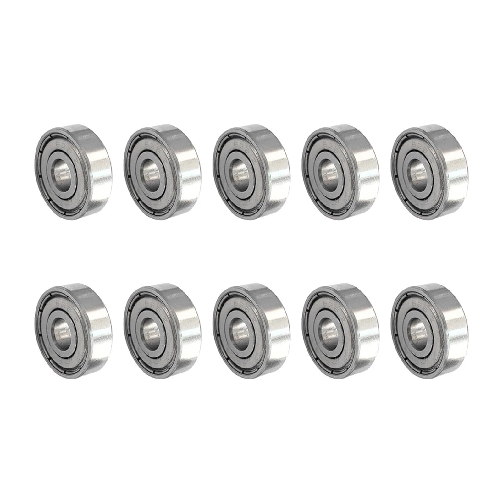 RFXOGTYFZ 10-100 Pieces Ball Bearings 608zz 623zz 624zz 635zz 626zz 688zz for Skateboard 3D Printer high Carbon Steel Micro