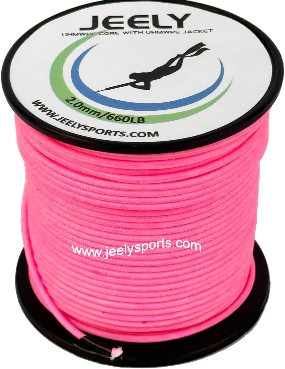 2mm 660lb 160ft/50m UHMWPE Double Braided Jacket Spearfishing Line