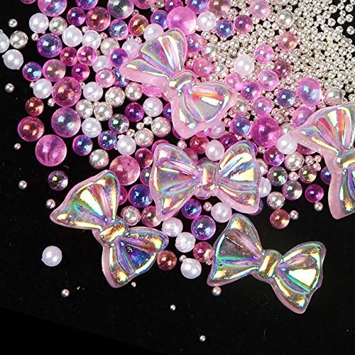 HCYY Nagelaufkleber 1Box AB Kristallnagel Strass gemischt bunt Bogen Edelstein 3D Glitter Nail Art Dekoration Schönheit… – Bild 5