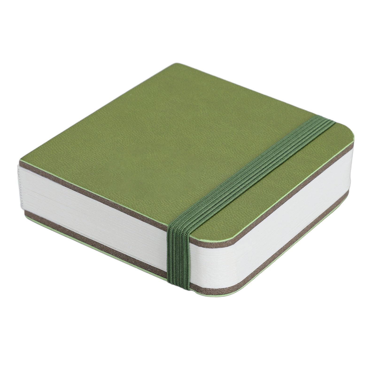 Fafeicy Watercolor Paper Sketchbook, 300GSM White Paper Portable Thicken Watercolor Sketchbook 30 Sheets for Painting for Travel (Green)