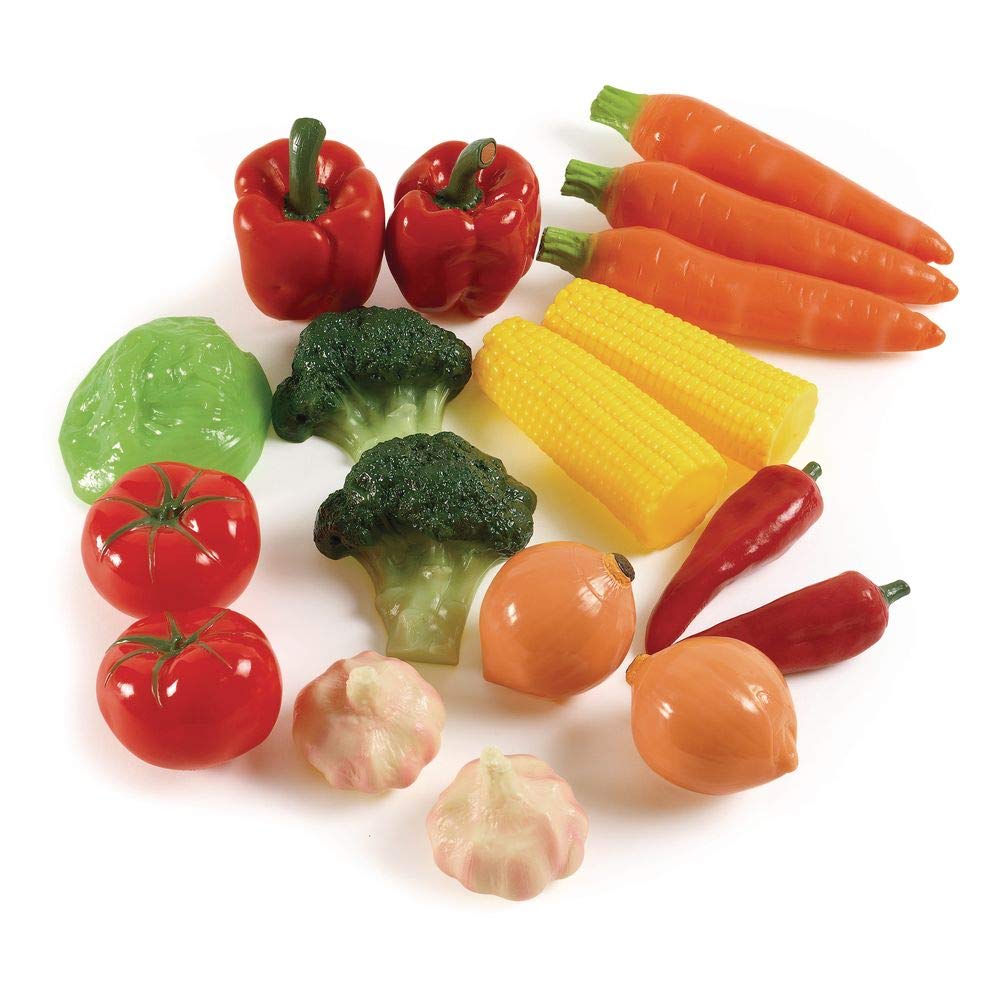 Classroom Starter Kit Food - 61 Pieces with Storage Bin