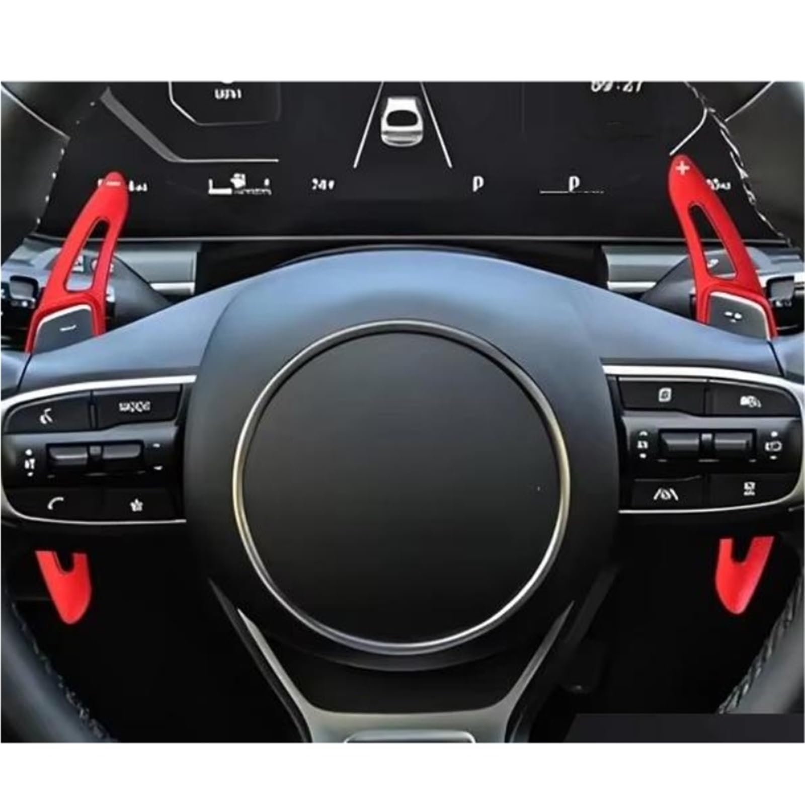 Selettore cambio Compatibile Con Kia Per Sportage 2022 2003 2004 2025 2pcs Auto Volante Del Cambio Paddle Estensione Comandi Parti Di Ricambio
