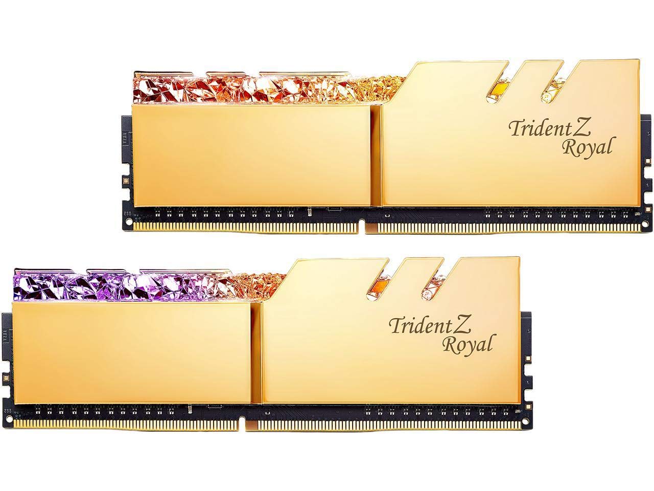 Amazon | G.SKILL 64GB（2 x 32GB）Trident Z RoyalシリーズSDRAM DDR4