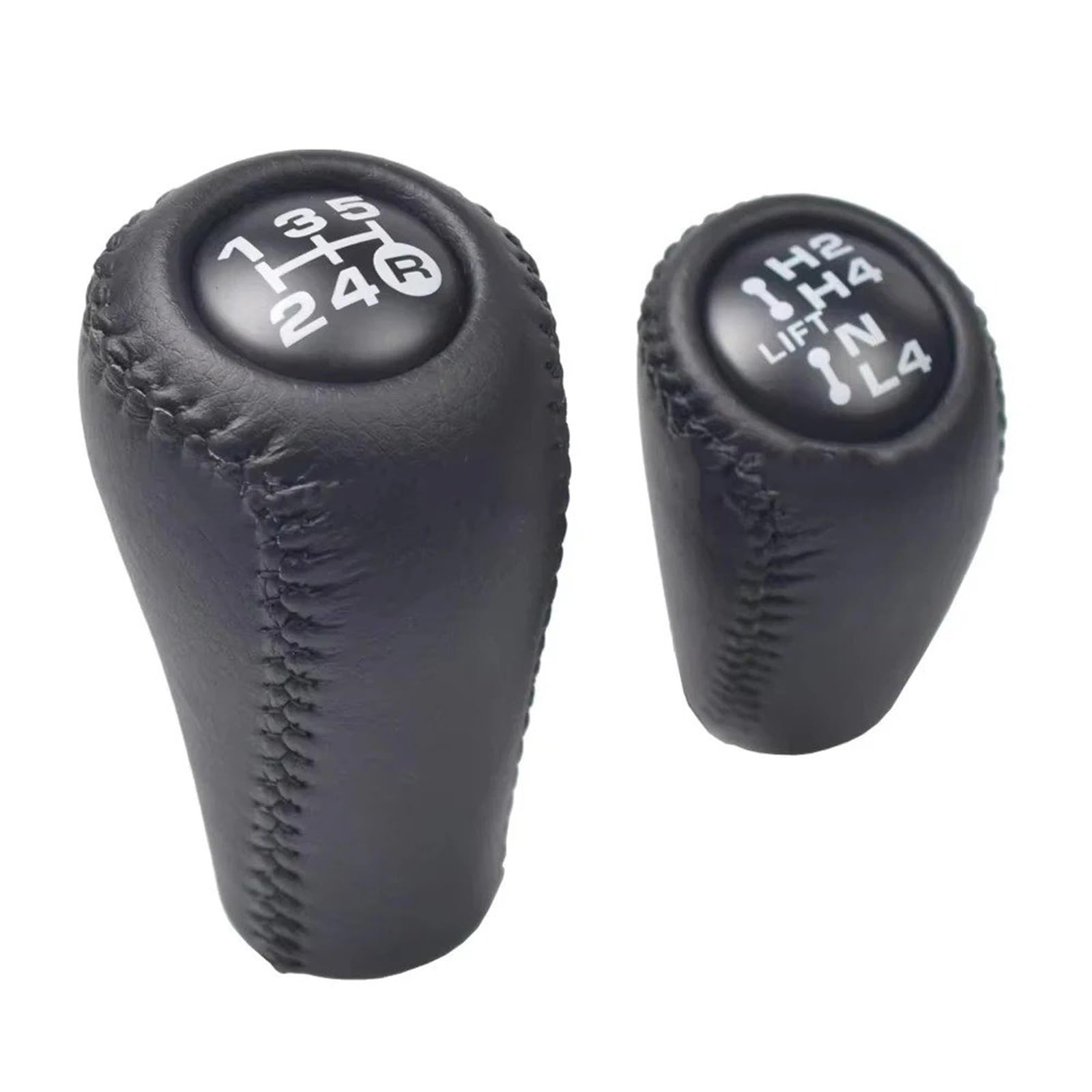 DWTNMEX Gear Shift Knob for Toyota for Land for Cruiser FJ70 FJ76 FJ78 FJ79 LC70 LC71 LC76 LC79 Manual Transmission+Transfer Gear Shift Change Lever Knob Handball(1 Pair-)
