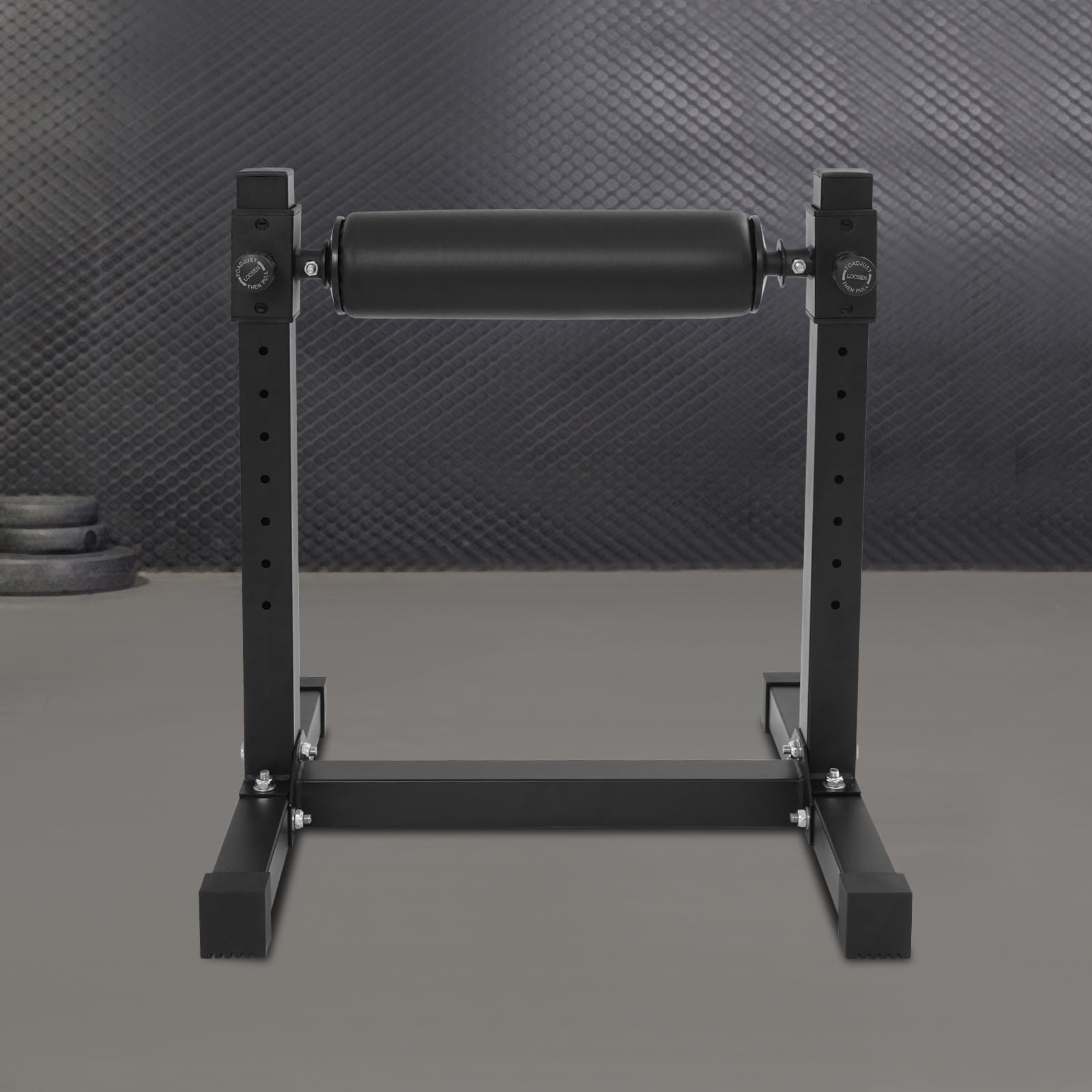 Split Squat Stand, Singolo Leg Squat Roller Squat Stand, Monomotore, design regolabile, uso multifunzionale, bullone regolabile, quattro cuscinetti in gomma antiscivolo, per casa, professionale