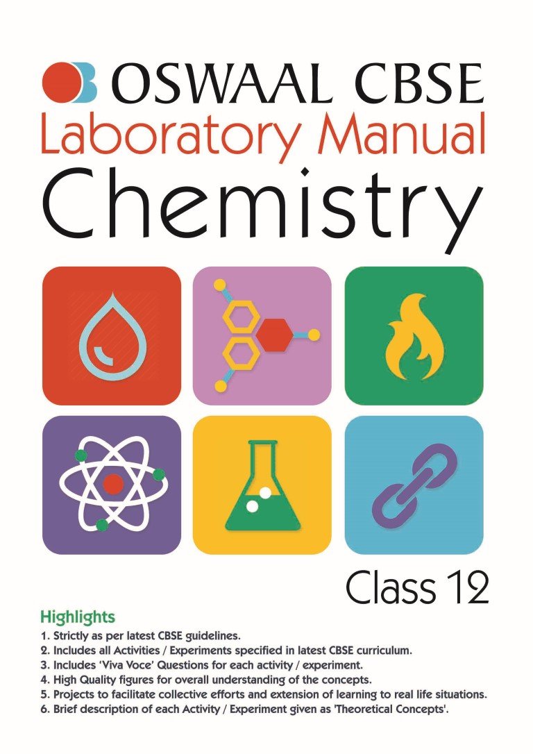 Oswaal CBSE Laboratory Manual Class 12 Chemistry Book (For 2023 Exam