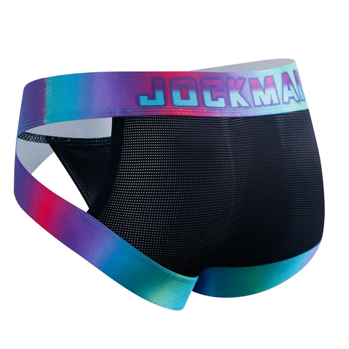 JOCKMAILMens Briefs Underwear Wide Belt Mens Underwear Mesh Athletic Sport Underwear Briefs