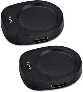3pcs USB-C Charger Adapters for Amazfit (Without Cable) | Magnetic Smartwatches Charging Adapter Base Station for Amazfit Balance 2 T-Rex 3 Helio Strap Fitness Tracker