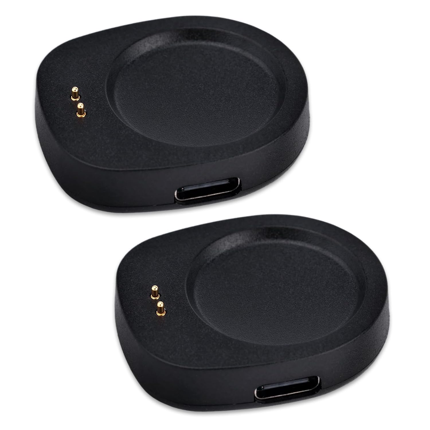 2 Sztuki Adapterów USB-C do Ładowania, Kompaktowy Magnetyczny Adapter Ładowania Smartwatchy Stacja Bazowa Zamienna do Amazfit Balance 2 T-Rex 3 Helio Strap Balance