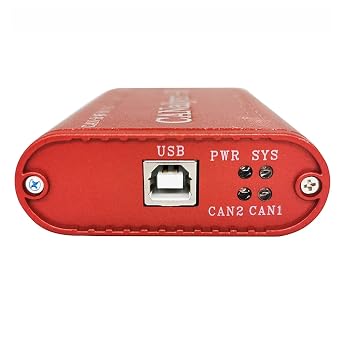 Dual-Channel Isolated CAN Bus Analyzer Support Linux