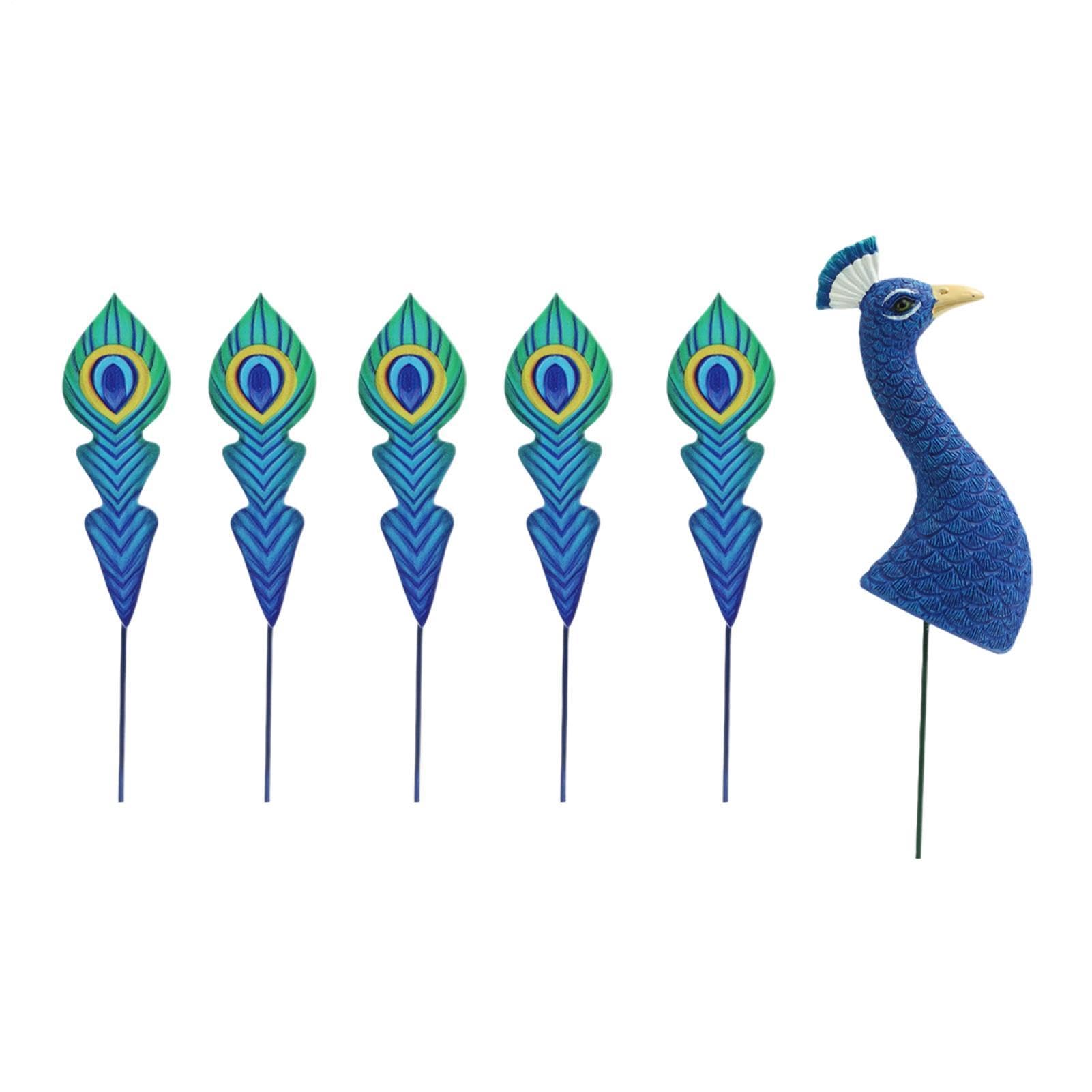 Piquets décoratifs en métal pour jardin et parterres fleuris de terrasse