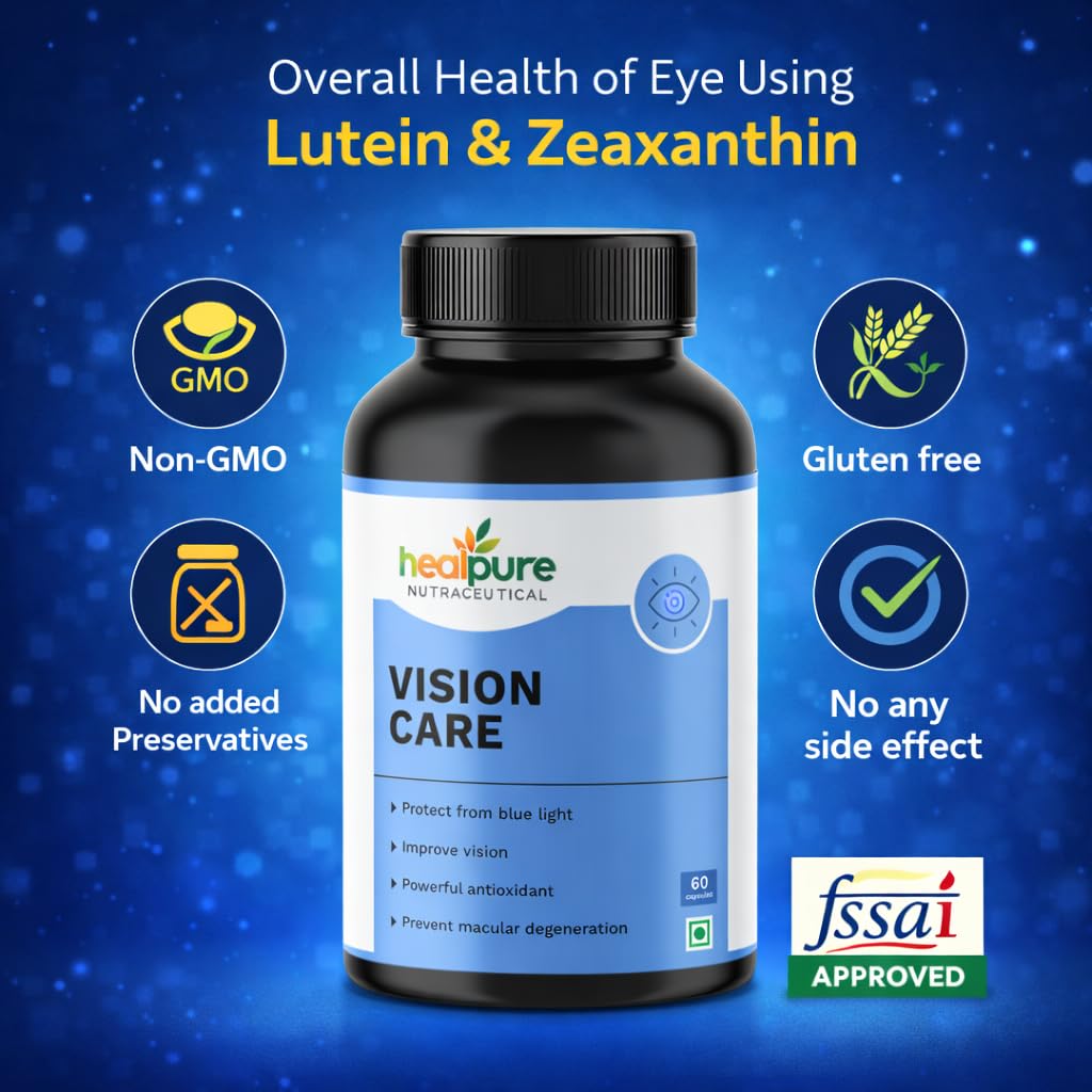 EYE Care Lutein and Zeaxanthin Capsules for Women & Men, 60 Count — Amazon image 6