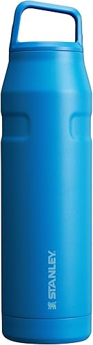 Miniatura 45 de Botella Stanley IceFlow con tapa y para llevar | Boca ancha con tapa de rosca | Ligera y a prueba de fugas para viajes y deportes | Acero inoxidable