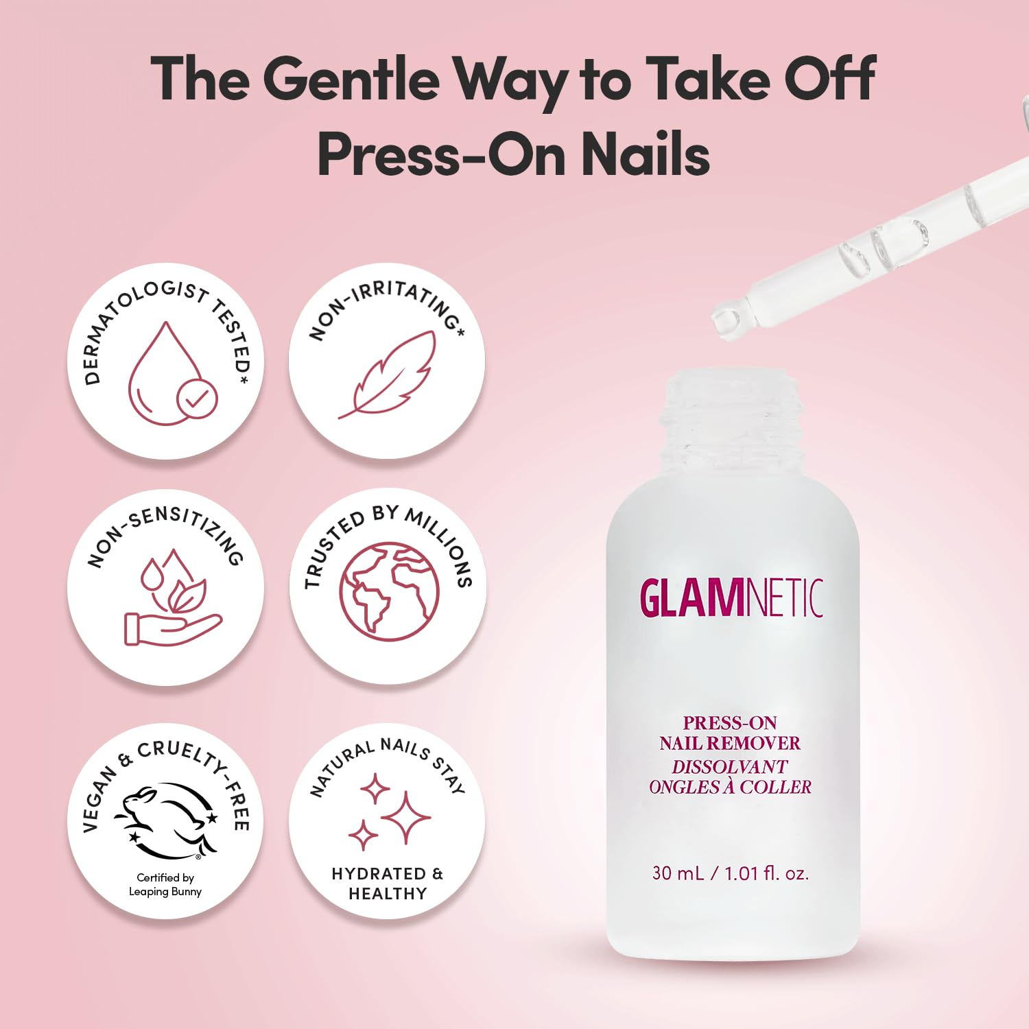 Glamnetic Nail Remover Serum - Odorless -3 Glamnetic Nail Remover Serum - Odorless -3