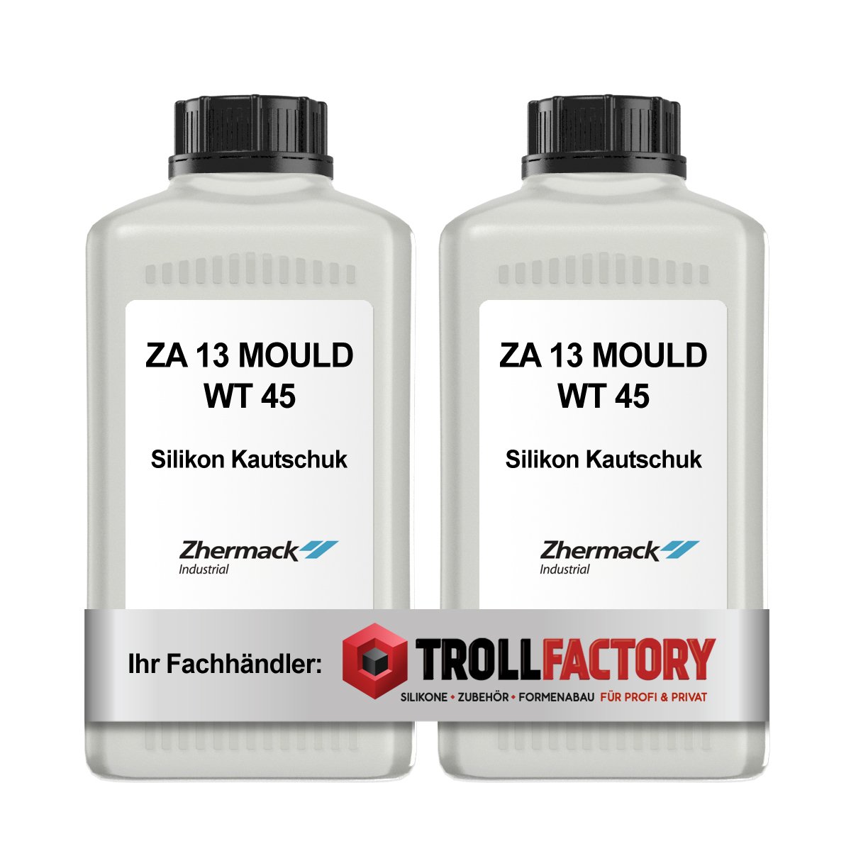 ZA 13 Mould WT45 1+1 kg kit silicone RTV-2 pour moulage résine