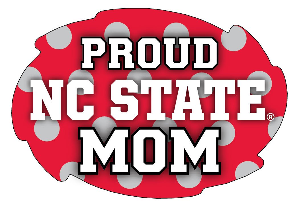 NC State Wolfpack Proud Mom Magnet Single Officially Licensed Collegiate Product