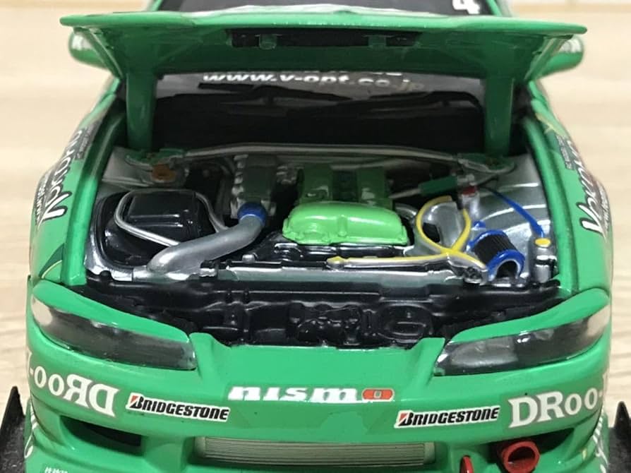 ミニカー 1/24 Hotworks KEI OFFICE D1 Silvia S15 Hotworks D1 1:24 Kei-Office NISSAN SILVIA S15 - Rare NEW