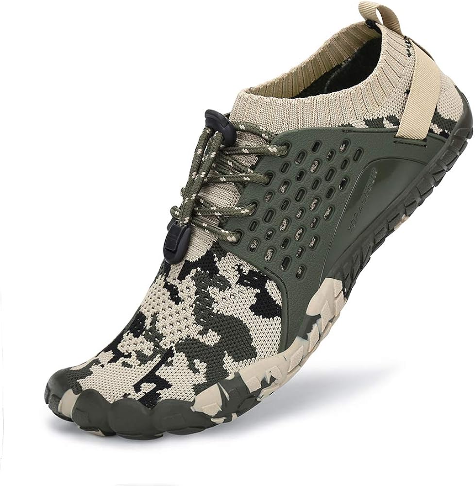 Mens trail running shoes with wide toe box Clearance