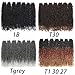 210 Strands Yanky Twist Crochet Hair Pre Looped 14 Inch Pre-twisted Fluffy Curly Braiding Hair Long Senegalese Twist Braids Brown Blonde Ombre Bohemian Crochet Braids for Black Women