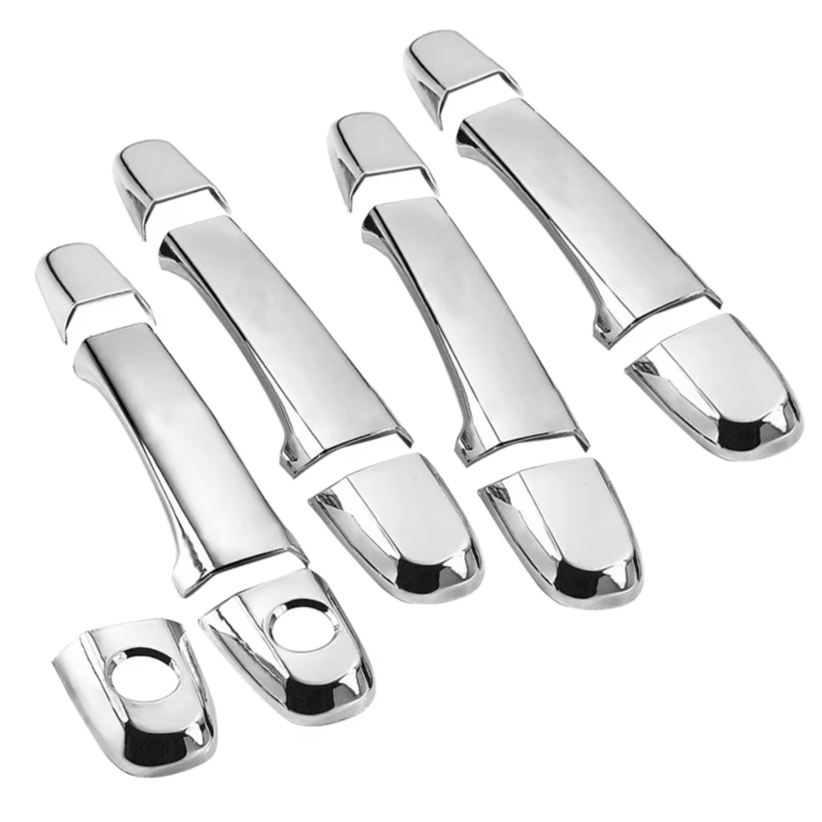 Jjrfvbgt One Color Door Handle Trim Compatible With Lexus Is300 Sedan Wagon 2001 2002 2003 2004 2005 Abs Silver Accessories Car Exterior Door Handle Housing