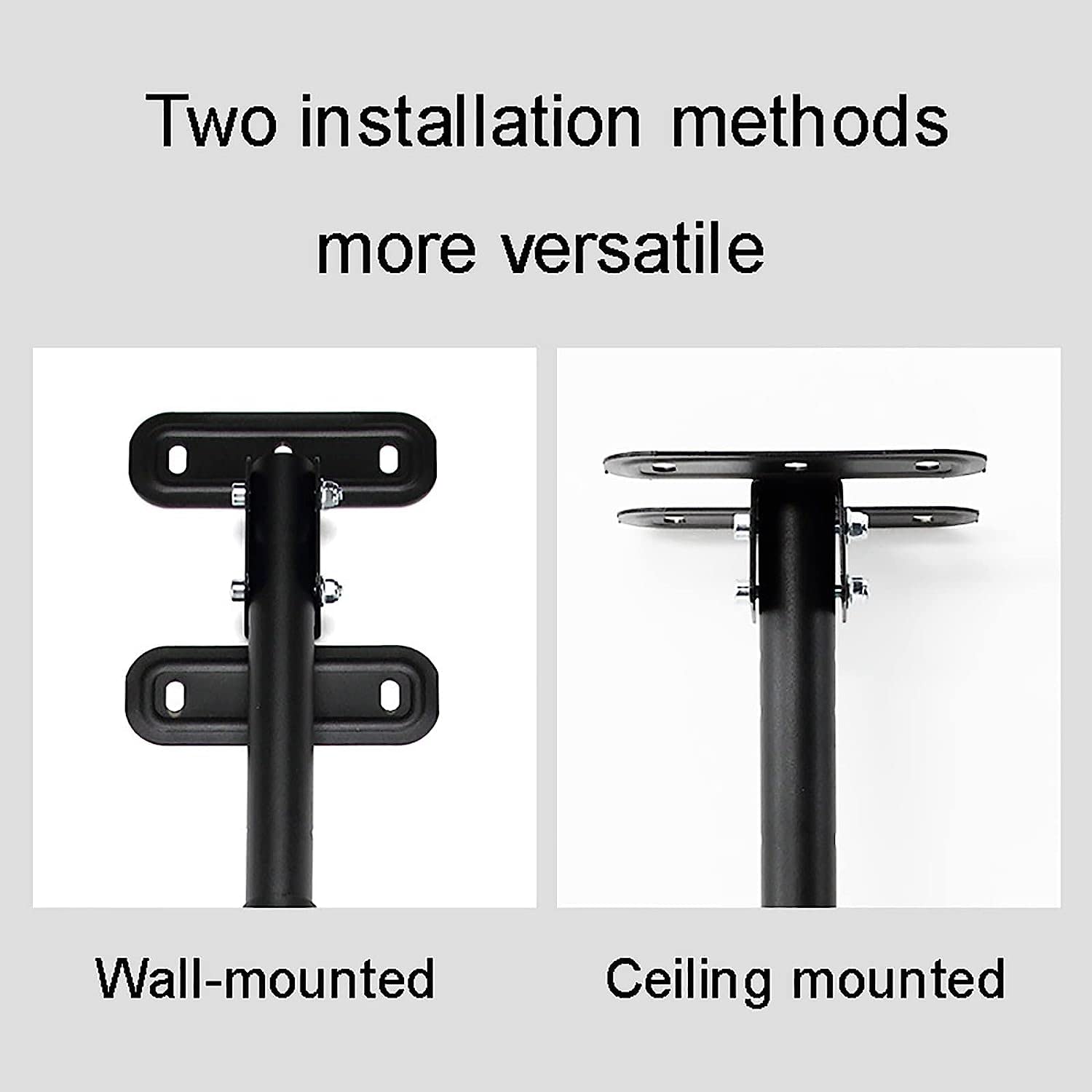 Supporto TV a soffitto Full Motion, staffa girevole regolabile in altezza per schermi LCD LED al plasma da 32 a 60 pollici