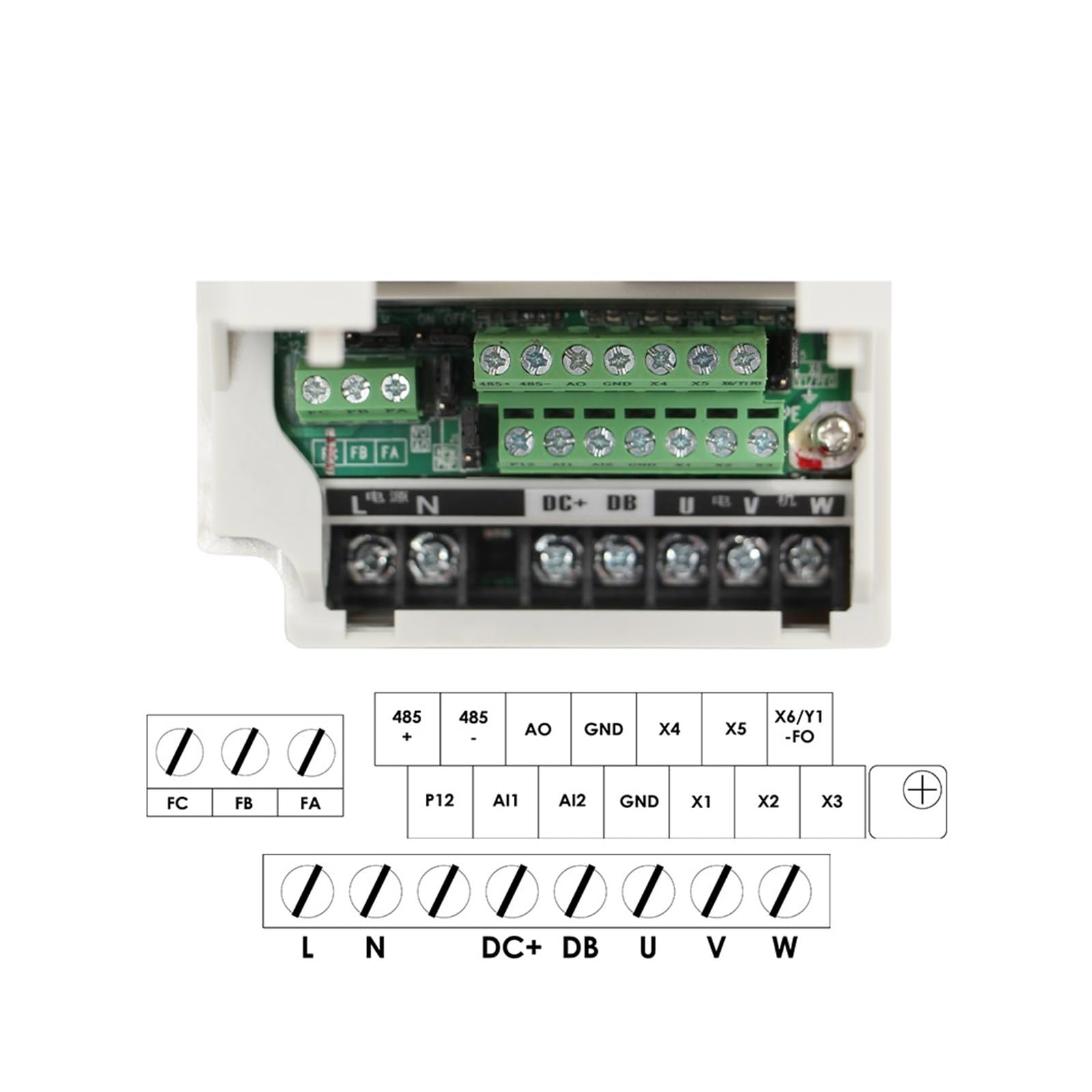 Azionamento a frequenza variabile Machine110/220 1.5kw VFD Azionamento a frequenza variabile 2.2kw Vector Inverter Controllo velocità motore Frequenza 0-1000Hz Alte prestazioni(1.5KW)