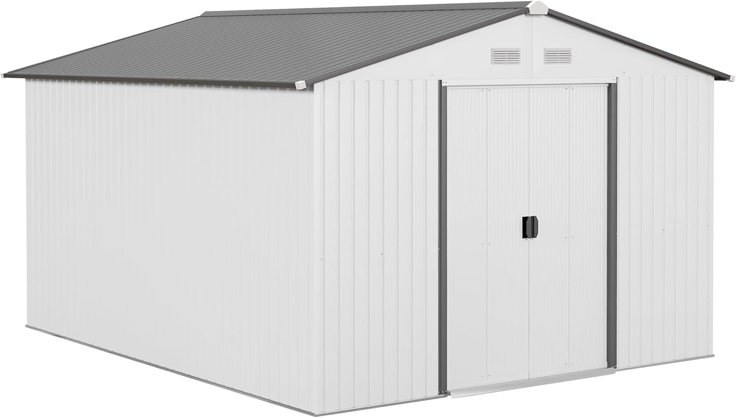 Outsunny 11' x 9' Outdoor Storage Shed, Garden Tool House