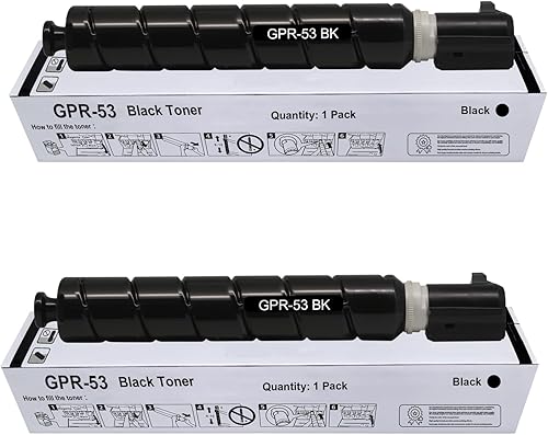 GPR-53 Cartucho de tóner negro de repuesto para Canon GPR-53 Cartucho de tóner negro para ImageRunner Advance C3325 C3325i C3330 C3330i C3525 C3525i