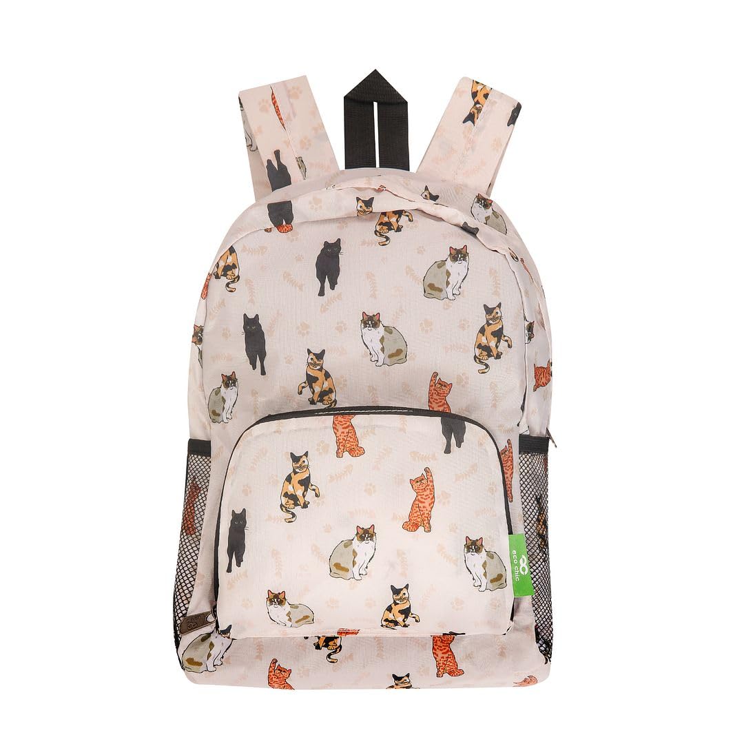 Sac A Dos Leger Femme Sac à Dos Pliable ECO CHIC Léger - 20L Résistant à L'eau Avec Pochette De Rangement Eastpak Sac à Dos