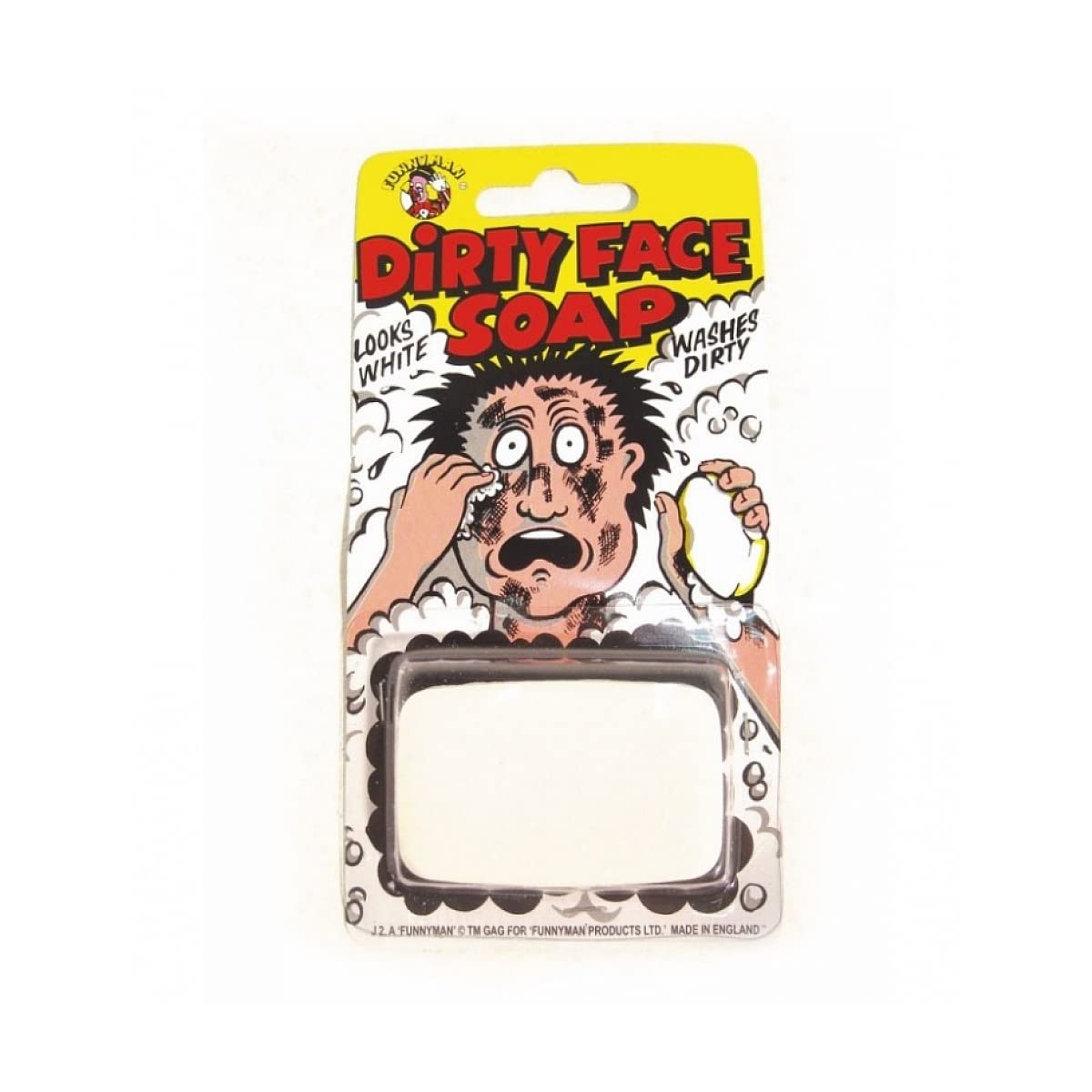 Dirty Face Soap - Funny Childrens Tricks Evil Jokes Party Bag Fillers
