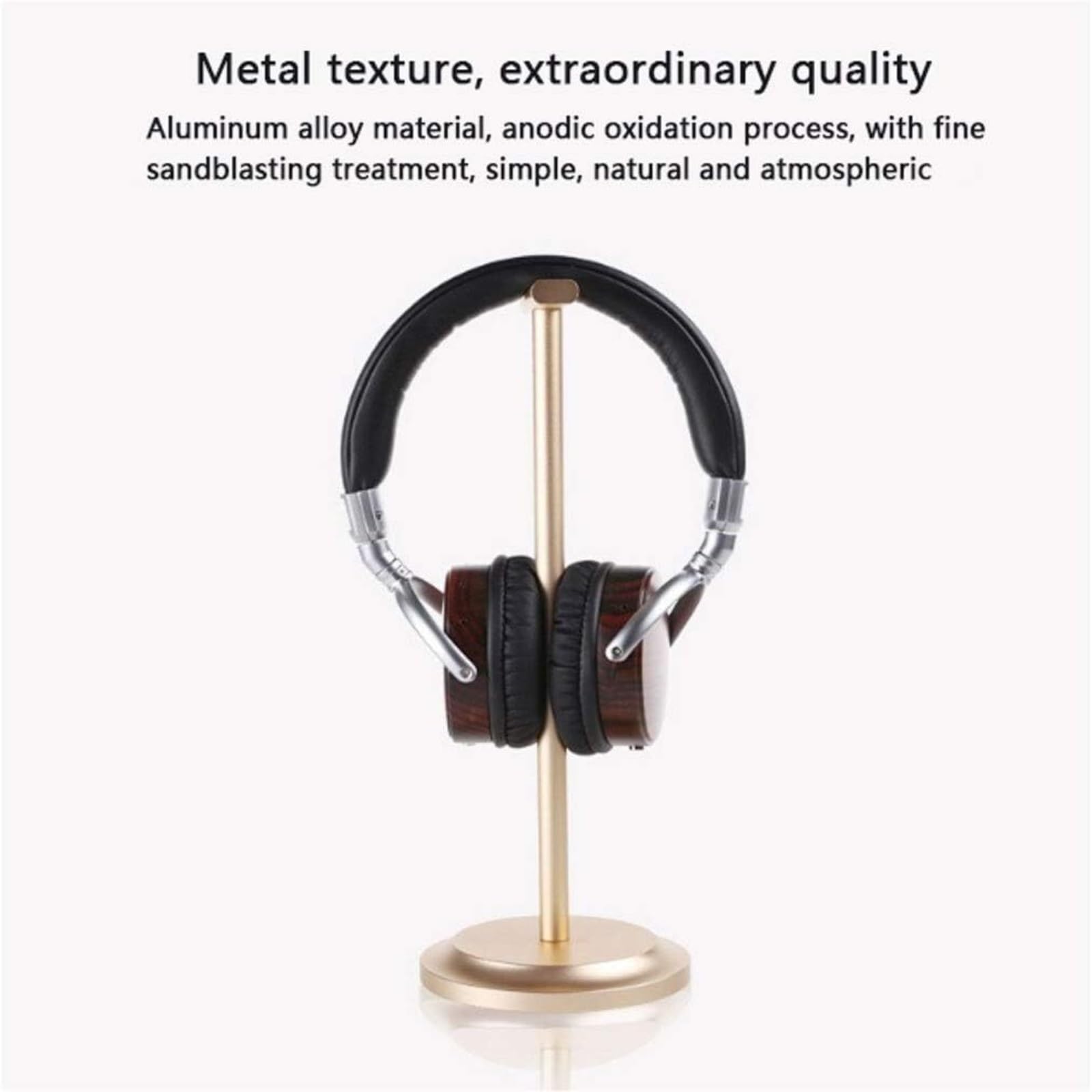 Gaming Accessori Supporto per Cuffie Supporto per Cuffie in Lega di Alluminio Supporto per Cuffie Supporto per Cuffie da Gioco per PC Stand Over-Ear da Gioco(Sliver)