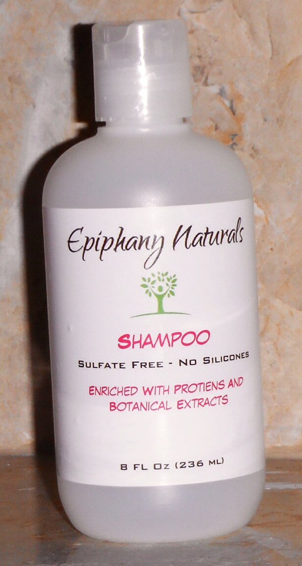 Epiphany Naturals Sulfate Free Shampoo, 8oz Beauty & Personal Care