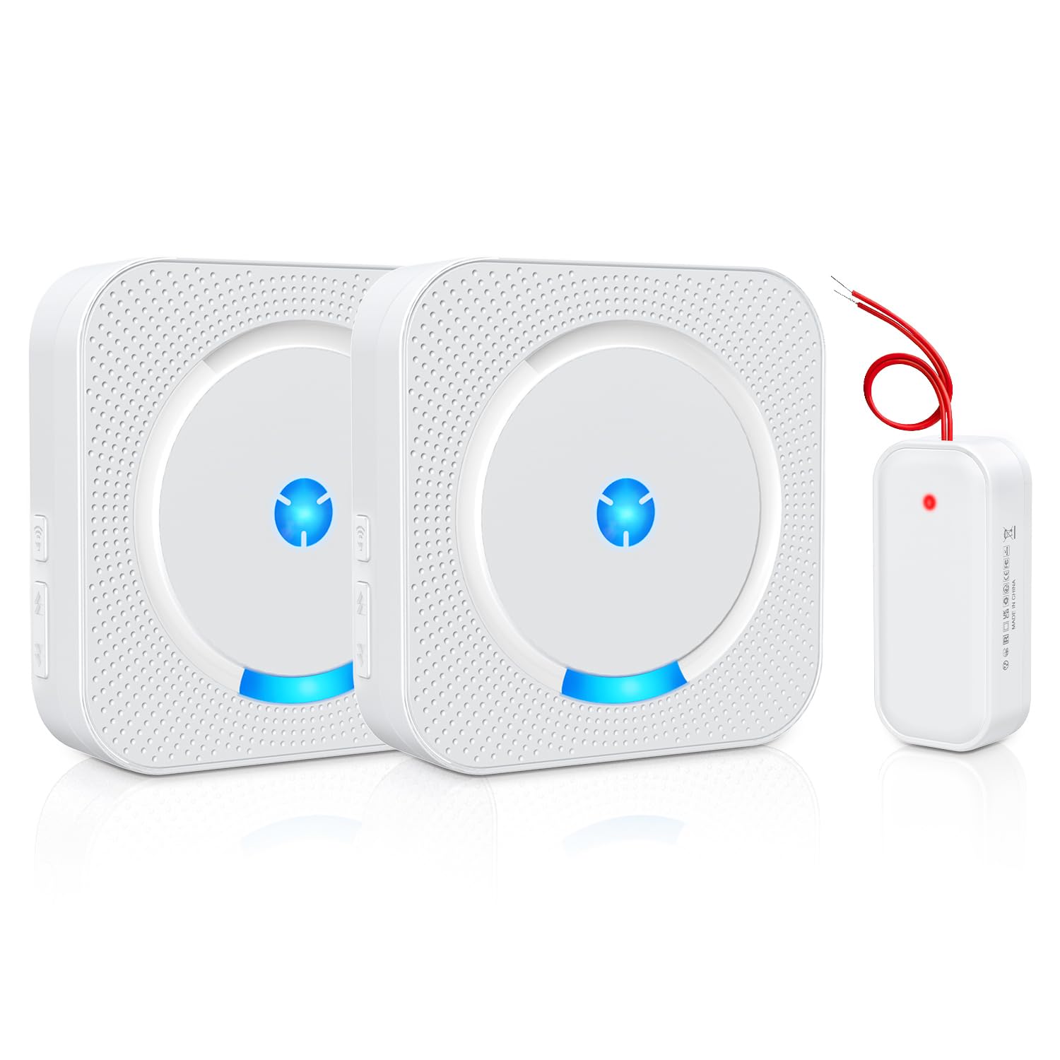 Besimlive Wireless Doorbell Extender for Existing Wired Doorbell Convert into Wireless Door Bell Chime- 656 FT Range