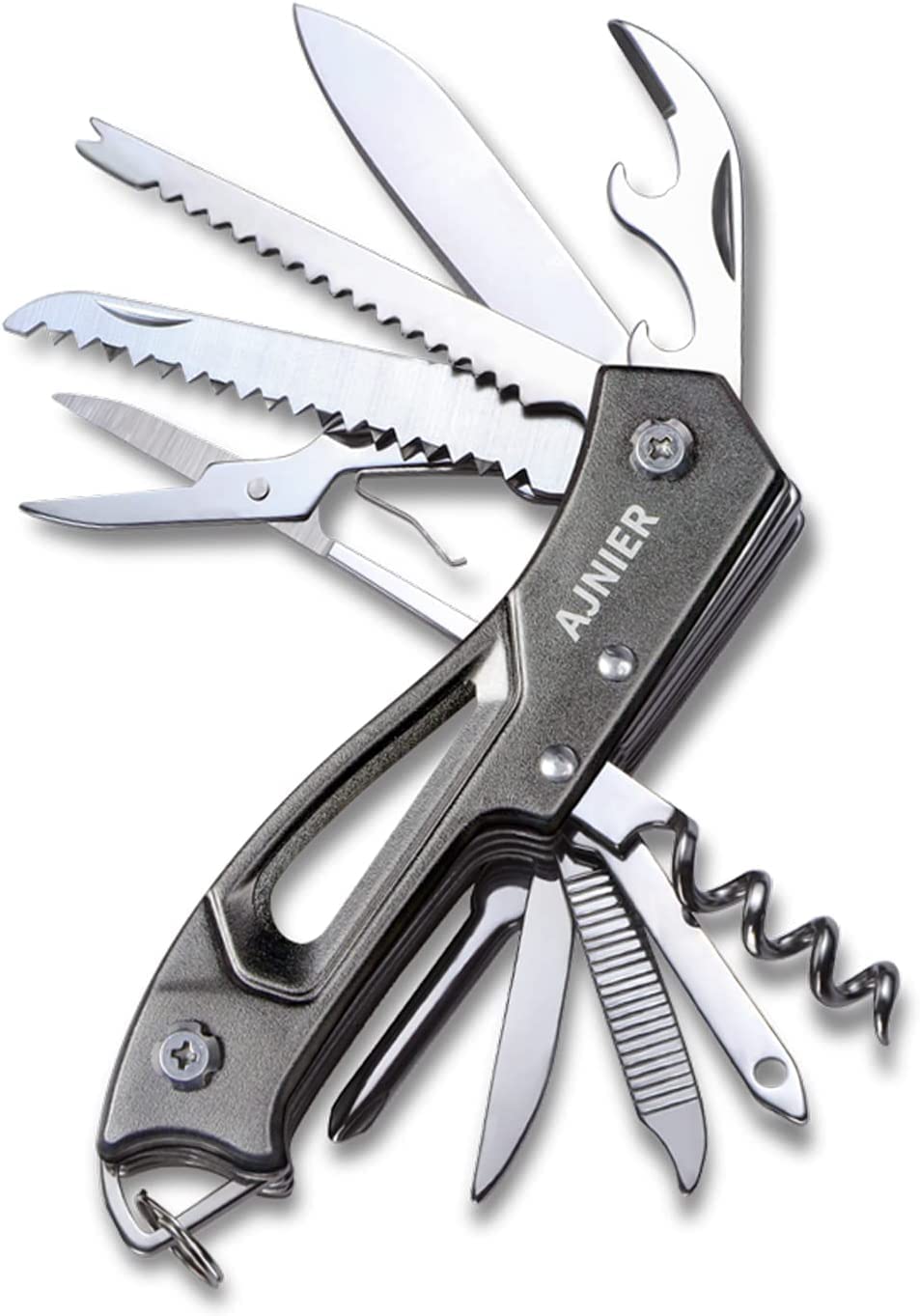 折りたたみ多機能ナイフ　マルチツール　アンティーク　銀細工　アーミーナイフ 折りたたみ多機能ナイフマルチツールアンティーク銀細工アーミー